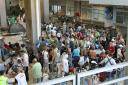 Colas en el aeropuerto