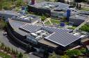 Paneles solares en Googleplex